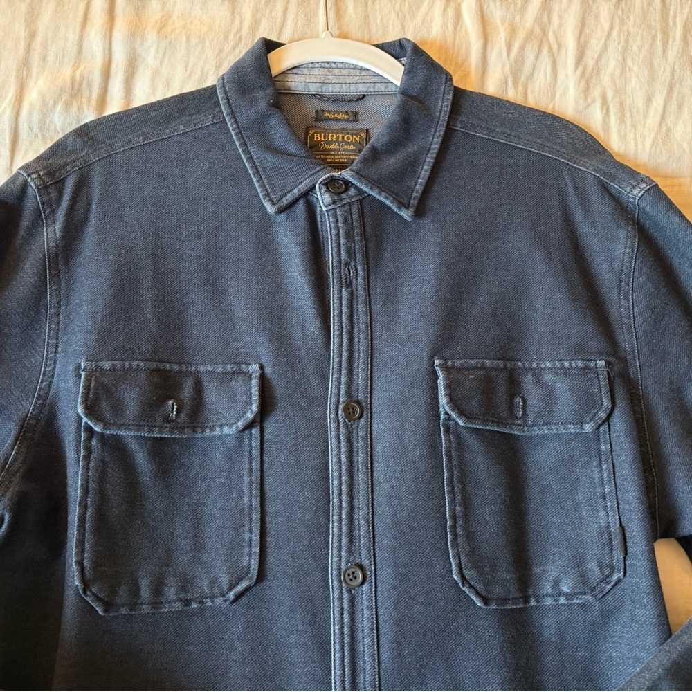 Burton Lightweight Stretch Denim Shirt Jacket